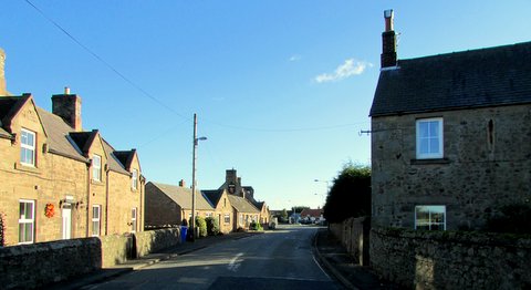 Milfield village
