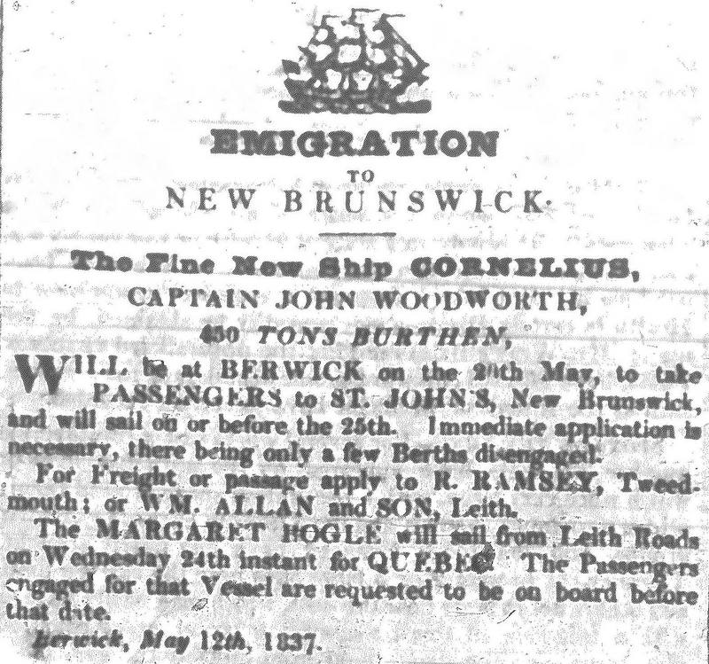 Berwick Advertiser 13 May 1837