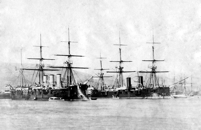Imperial Russian Fleet cruisers 1880s-1890s