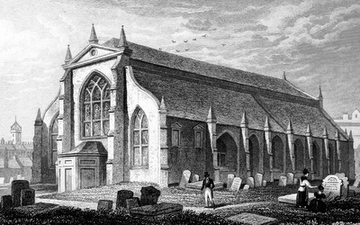 Grey Friars' Church, Edinburgh - Thomas Hosmer Shepherd 