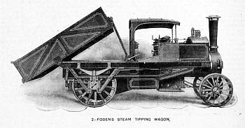 Foden Steam Tipping Wagon 1903