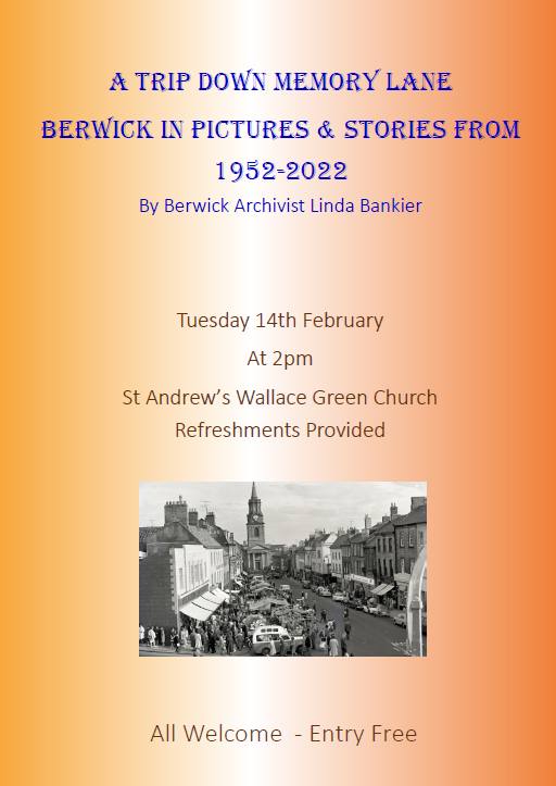 Berwick in pictures talk